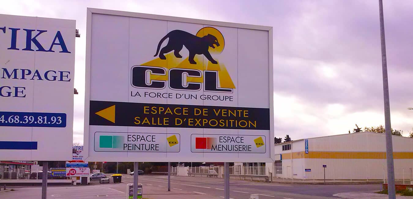 panneau publicitaire perpignan ccl
